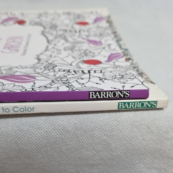 Set of Two Adult Coloring Books - The Menagerie and Magic Garden - Picture 4 of 16